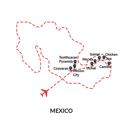 Mexico – History & Culture 11D10N