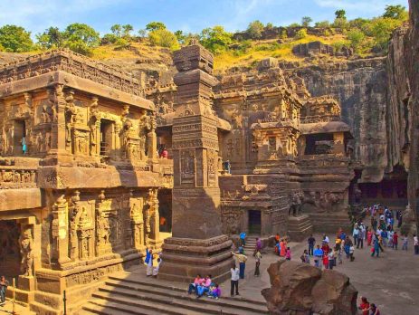 The-Kailash-Temple-at-Ellora-Caves