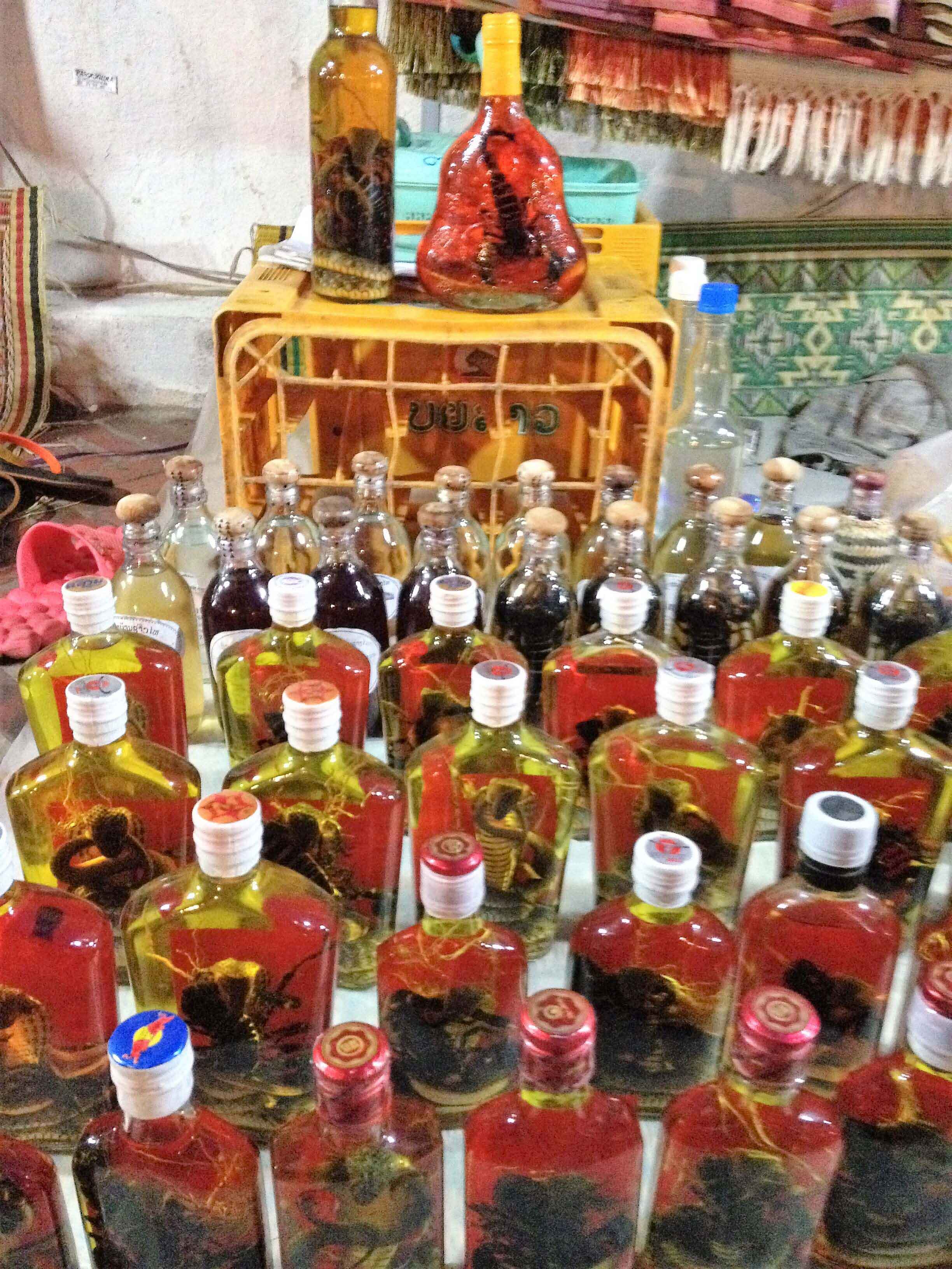 snake-wine-being-sold-on-the-roadside