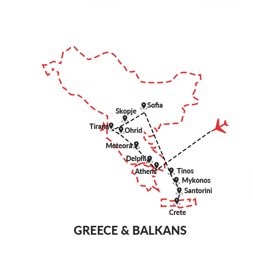 Experience Greece and the Balkans 19D18N