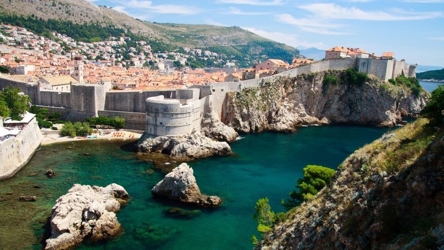 Old City walls of Dubrovnik