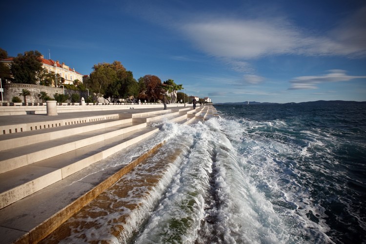 Sea Organ of Zadar Croatia
