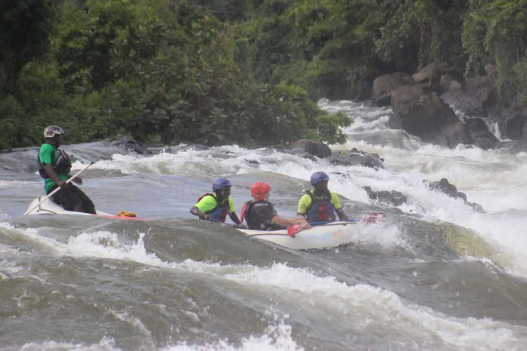 White Water Rafting on the River Nile
