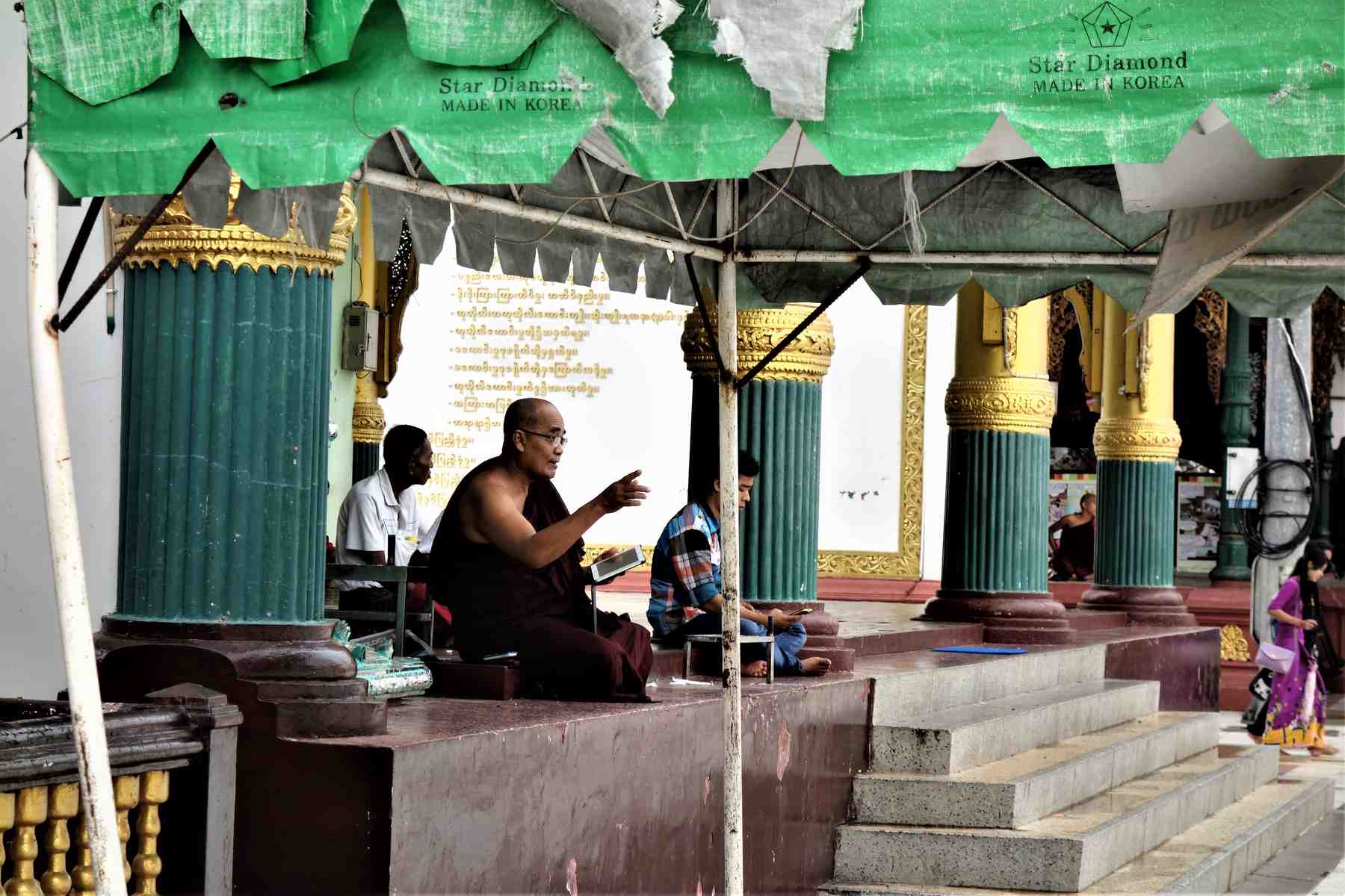 Monk in Burma