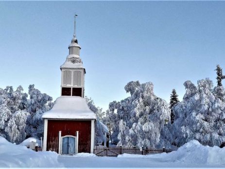 Jukkasjarvi Church of Kiruna