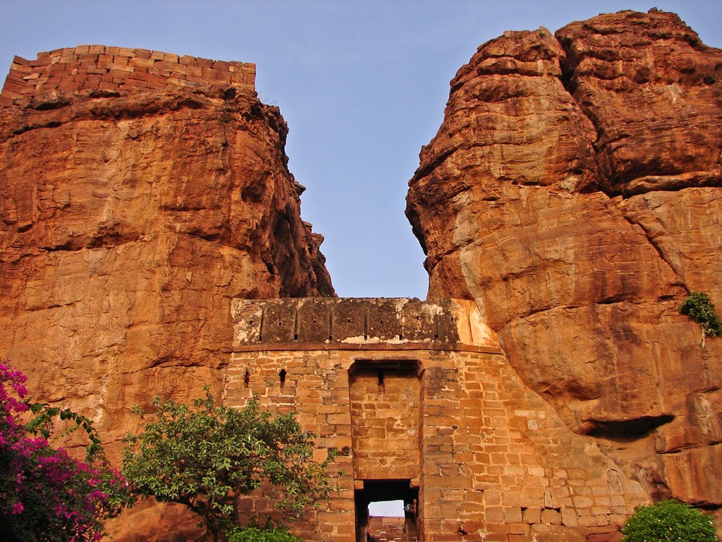 Entrance to the Badami fort