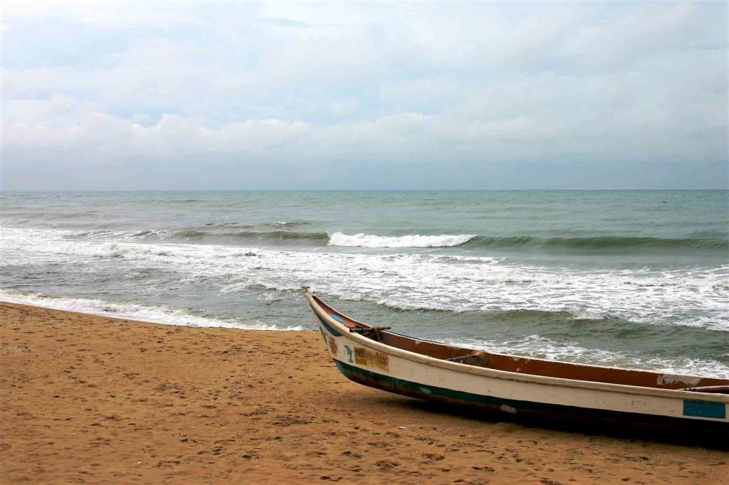 Covelong Beach in Mahabalipuram