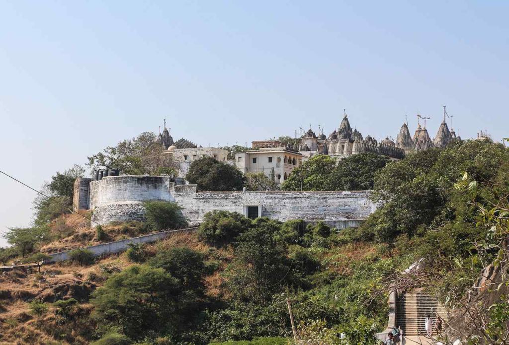 Temples atop Shatrunjaya Hill