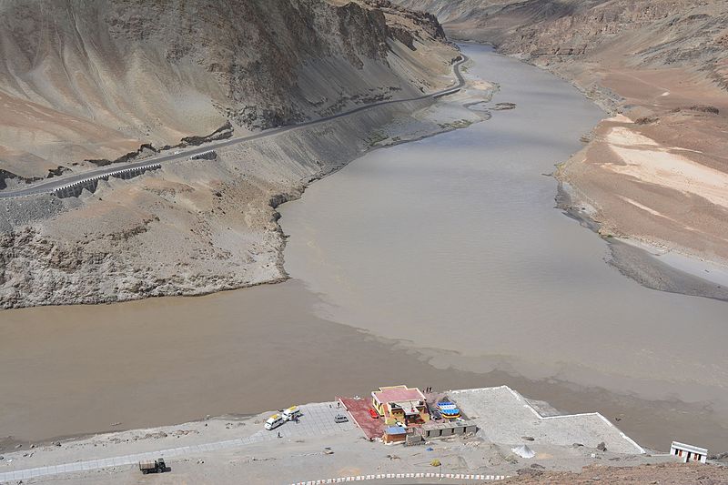 Indus & Zanskar rivers at Laddakh