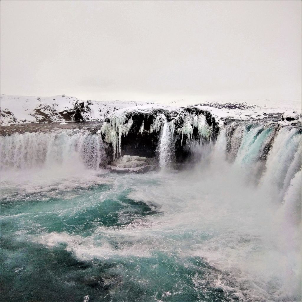godafoss waterfalls iceland