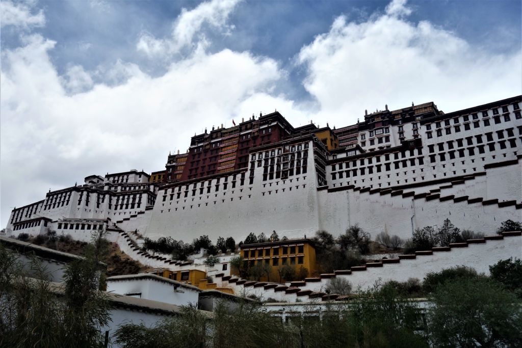 Potala Palace Tibet front view