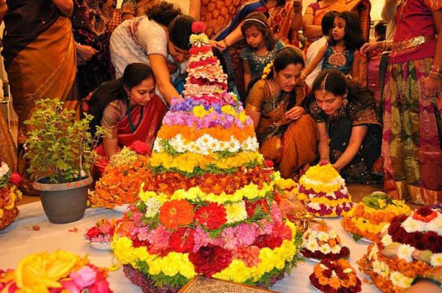 Bhatukamma, Dusshehra celebration