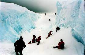 Ross ice shelf Antarctica travel