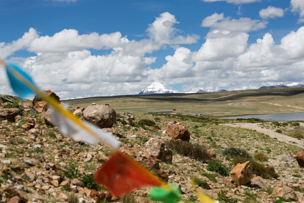 Kailash from Lake Manasarovar Kailash from Lake Manasarovar