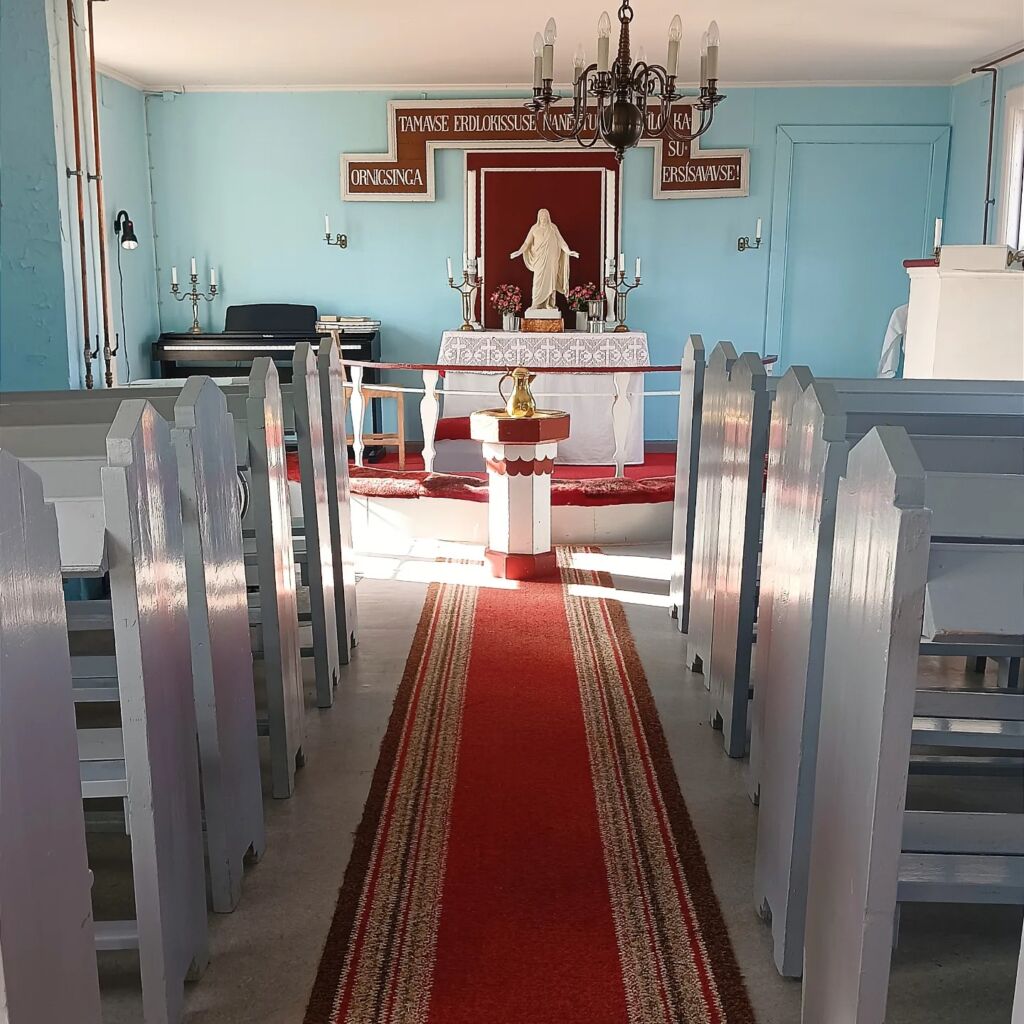Church interior Ilimanaq 