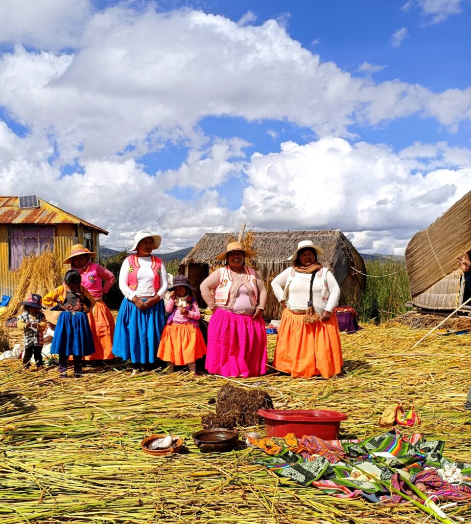 Uros family group