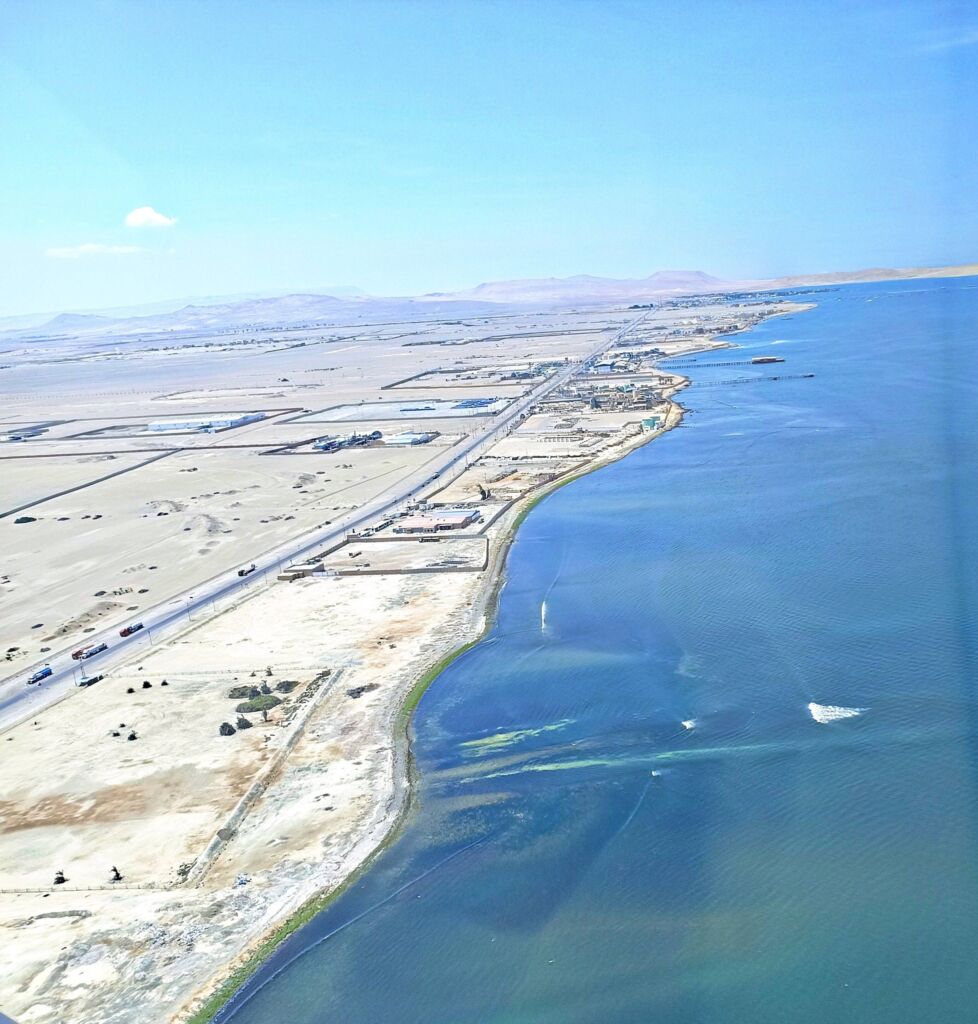 Nazca coastline